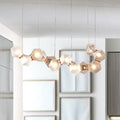 Lennar Visual_Welles Glass Long Chandelier