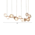 Lennar Visual_Welles Glass Long Chandelier