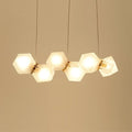 Lennar Visual_Welles Glass Long Chandelier