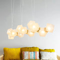 Lennar Visual_Welles Glass Long Chandelier