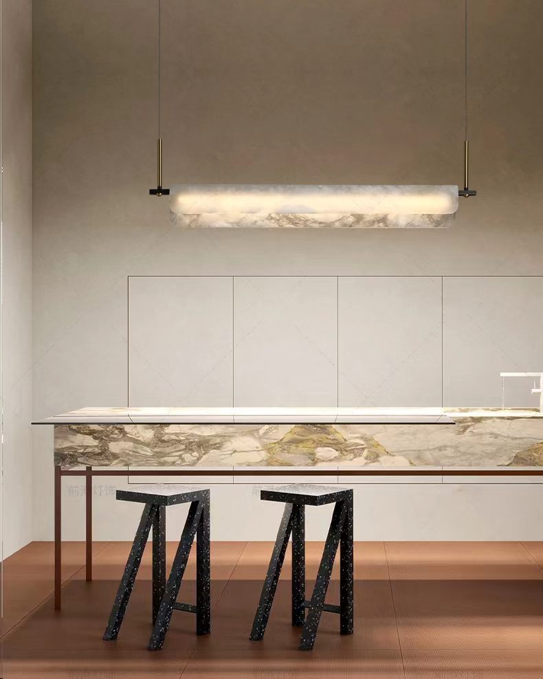 Pendant LampYears Marble Pendant LightL 100cm x H 150cm / L 39″ x H 59″Warm WhiteLennar Visual