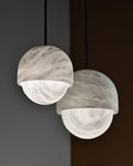 Pendant LampYoko Alabaster Pendant LightDia 15cm x H 20cm / ∅ 5.9″ x H 7.9″WhiteLennar Visual