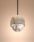 Pendant LampYoko Alabaster Pendant LightDia 15cm x H 20cm / ∅ 5.9″ x H 7.9″WhiteLennar Visual